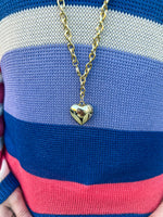 Infinity Heart Chain Necklace