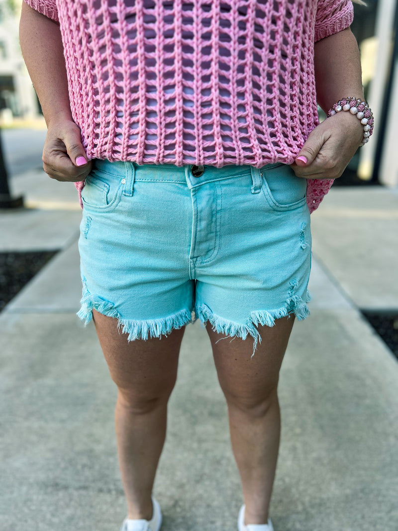 Mint Risen Shorts