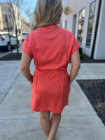 Salmon Umgee Dress