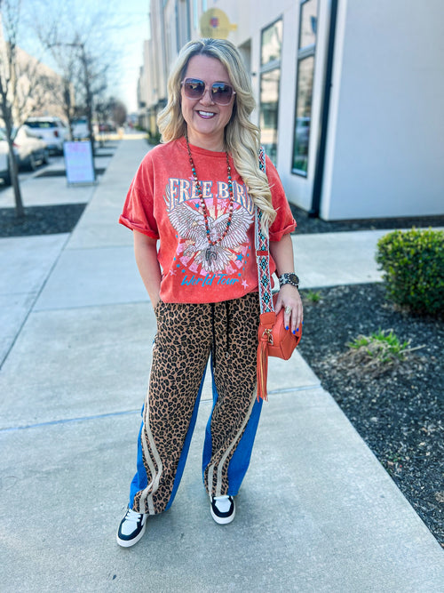 Bibi Leopard Jeans