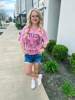 Pink Free Bird Tee