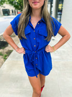 Blue Romper