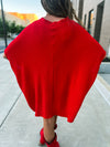 Red Short Sleeve Top