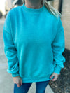 Turquoise Sweatshirt
