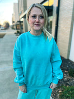 Turquoise Sweatshirt