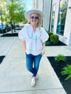 White Entro Multi Top