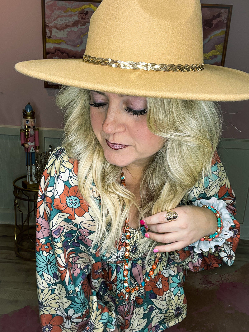 Camel Chain Fedora