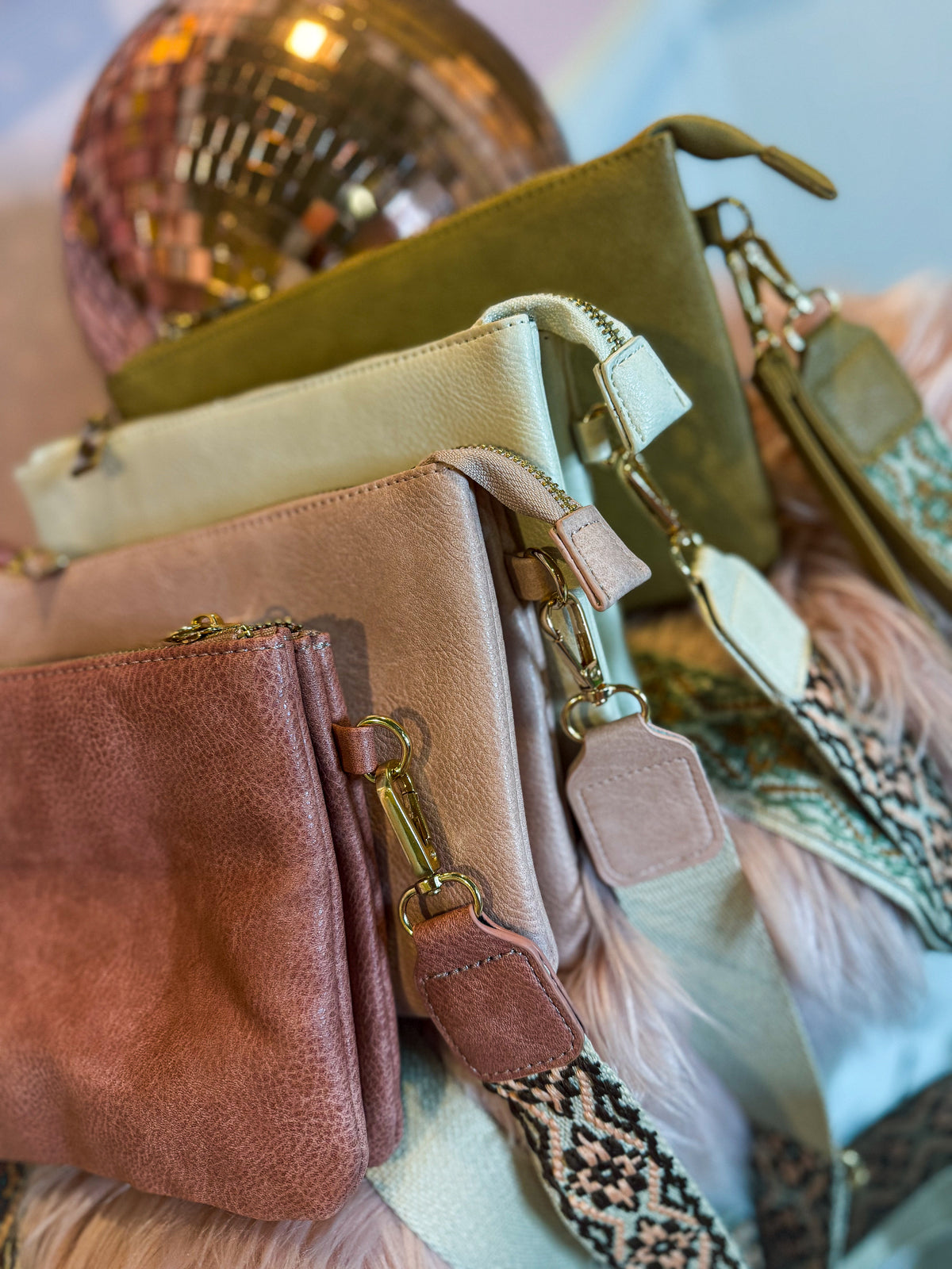 Crossbody Clutch with Strap