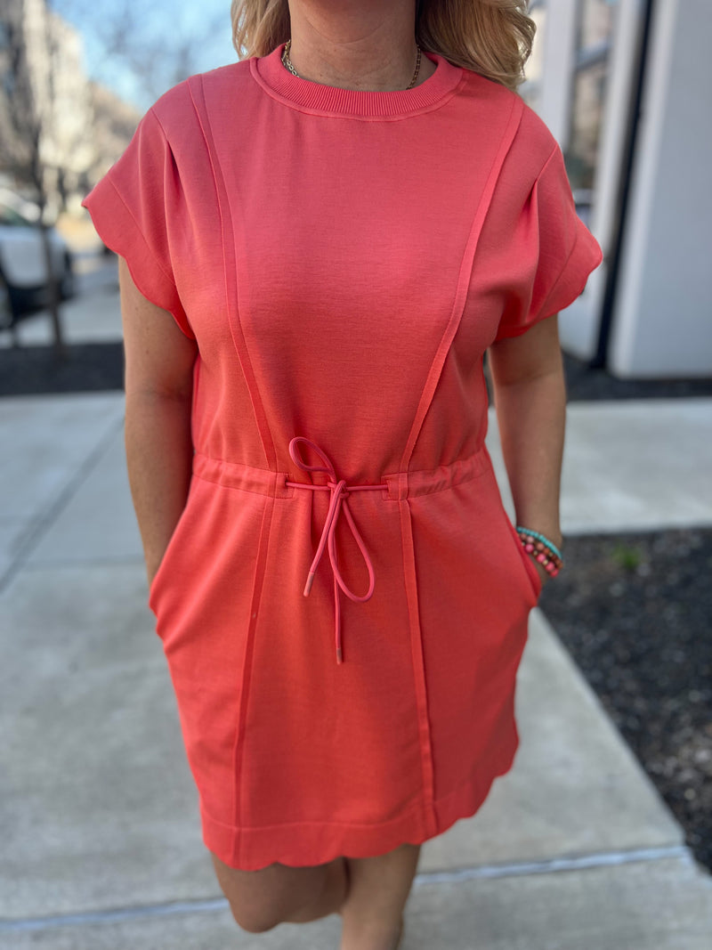 Salmon Umgee Dress