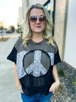 POL Peace Tee-Black