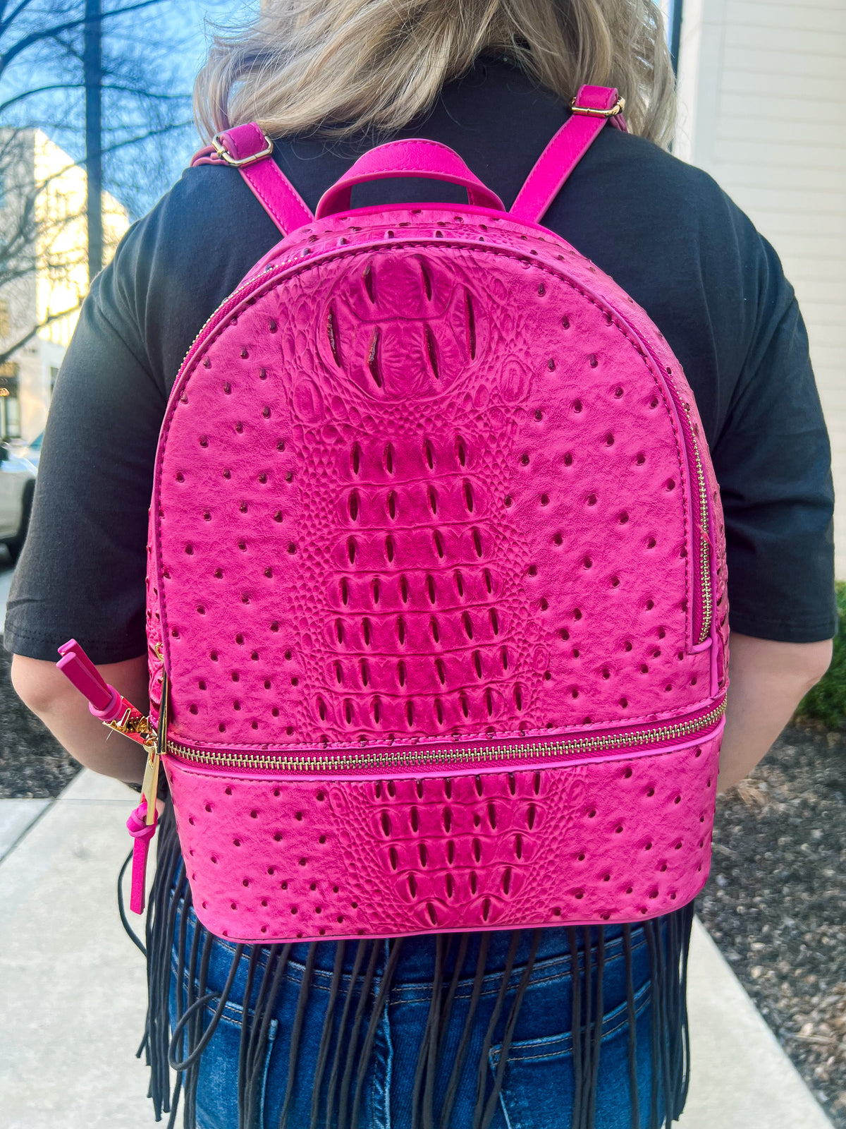 Ostrich Backpack