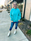 Turquoise Sweatshirt