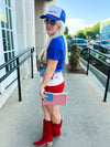Patriotic Beaded Purse