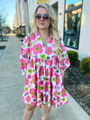 Pink Entro Babydoll Dress