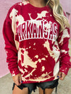 Bleached Arkansas Sweatshirt