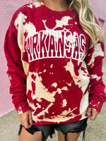 Bleached Arkansas Sweatshirt