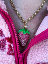 Pink Berry Necklace