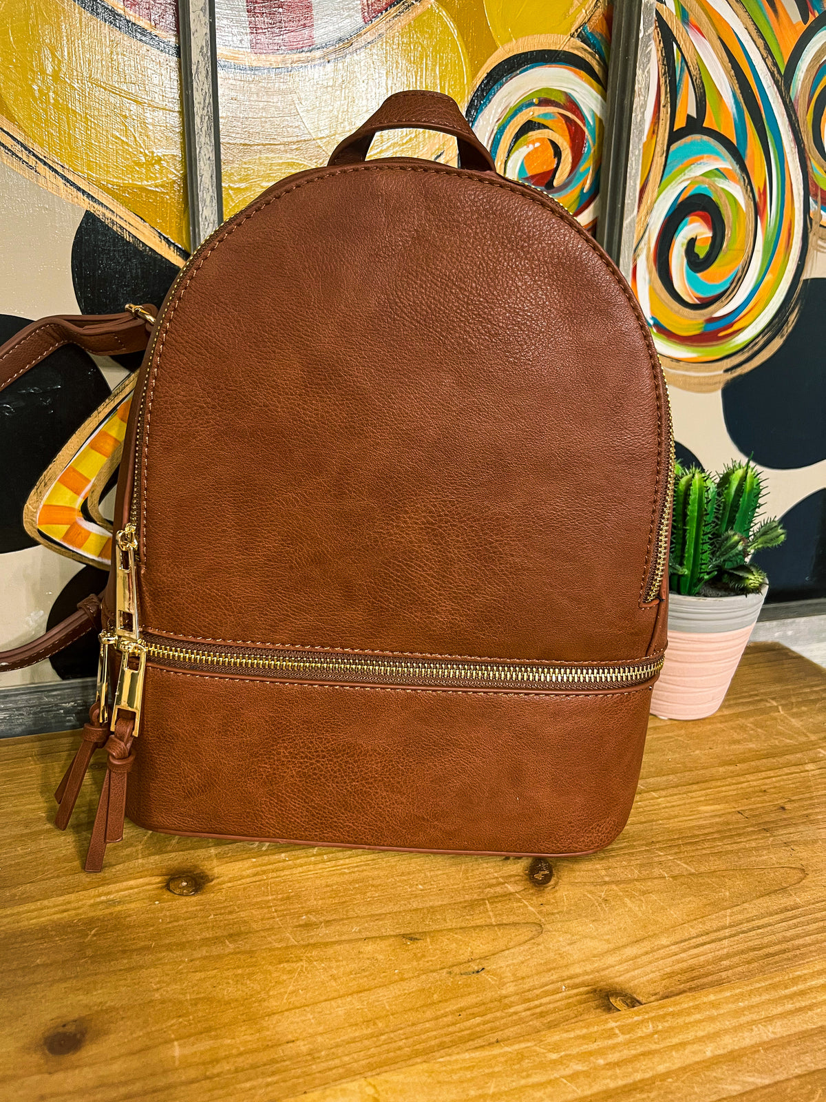 Leather Backpack