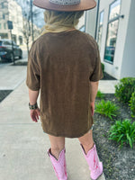 Boots N Bows Mineral Wash Tee