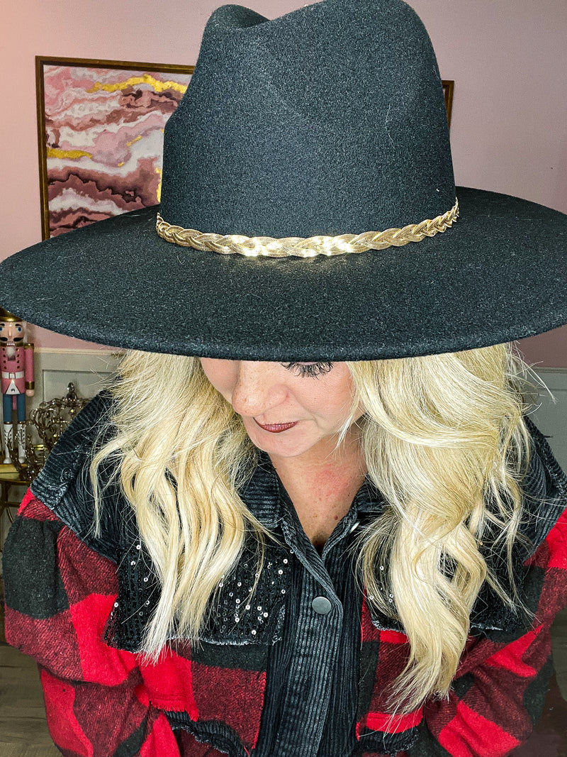 Black Chain Fedora