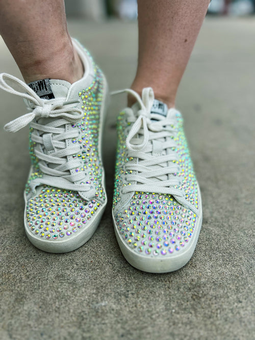 Rhinestone Sneakers-Miim