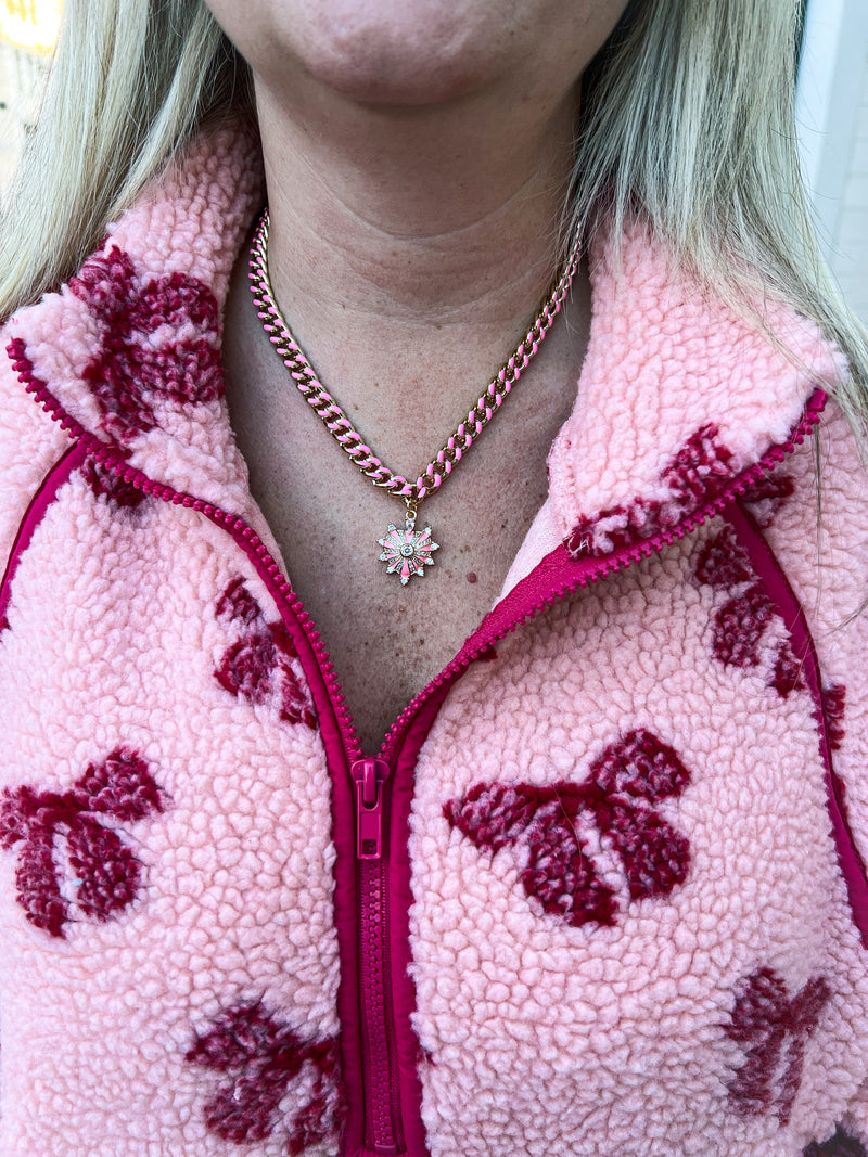 Misty Heart Necklace
