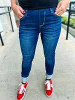 Pull On Skinny Jelly Jeans