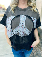 POL Peace Tee-Black