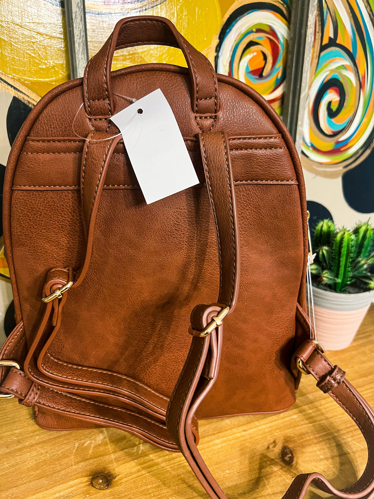 Leather Backpack