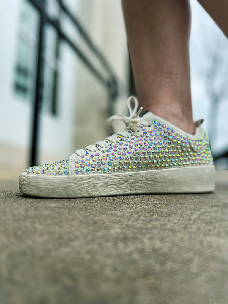 Rhinestone Sneakers-Miim