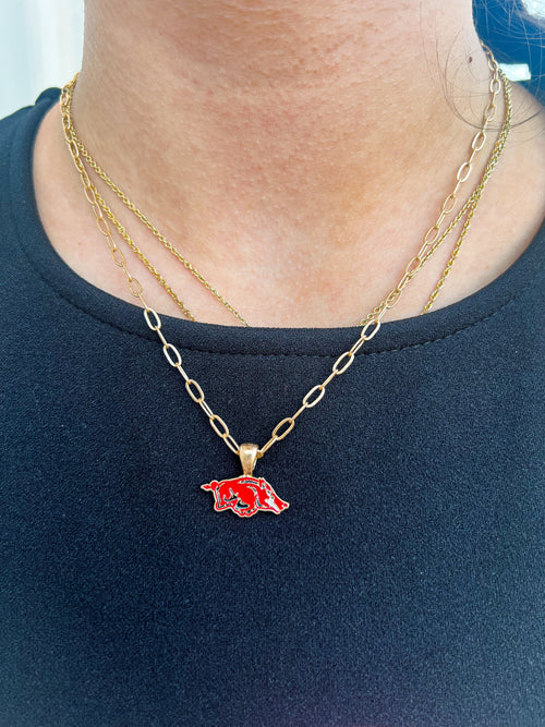 Arkansas Pendant Necklace