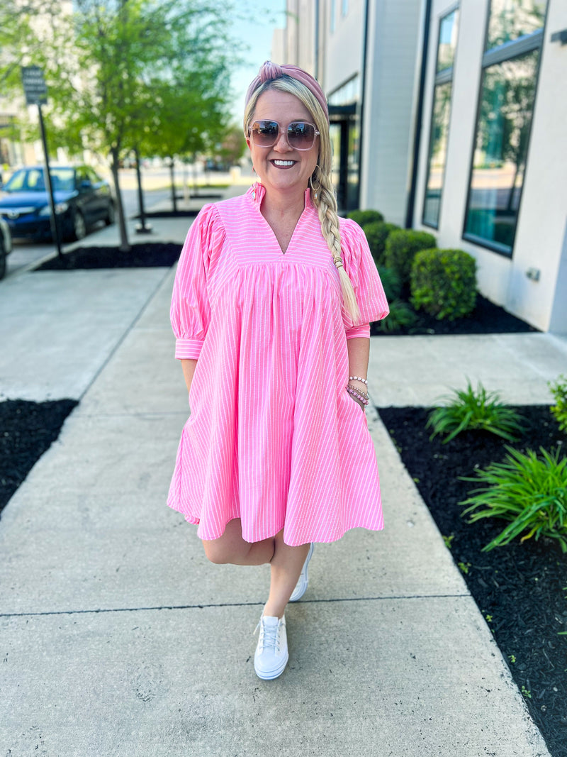 Pink Entro Dress