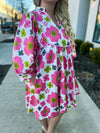 Pink Entro Babydoll Dress