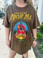 Country Music Mineral Wash Tee