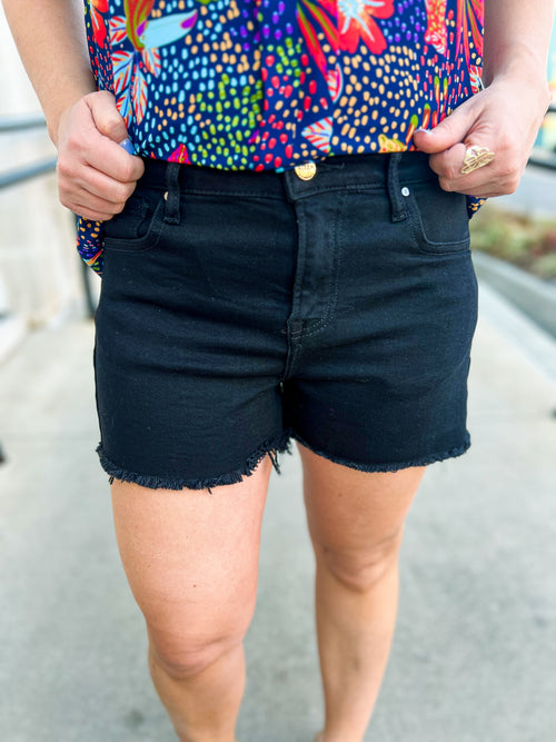 Black Risen Shorts