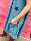 Star Denim Dress