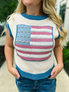 Sleeveless USA Sweater