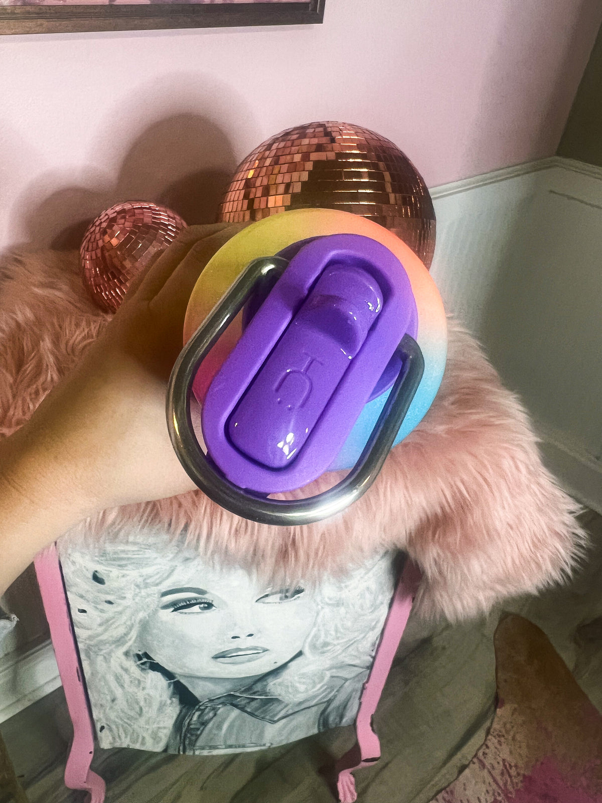 Glitter Rainbow Bottle