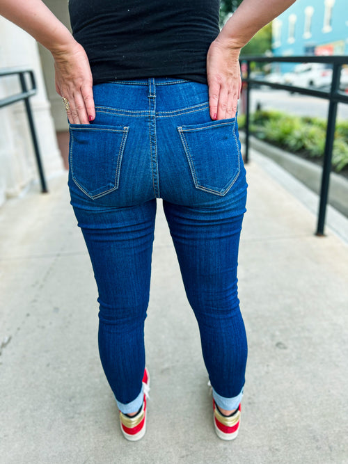 Pull On Skinny Jelly Jeans