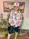 Pink Aztec Shacket