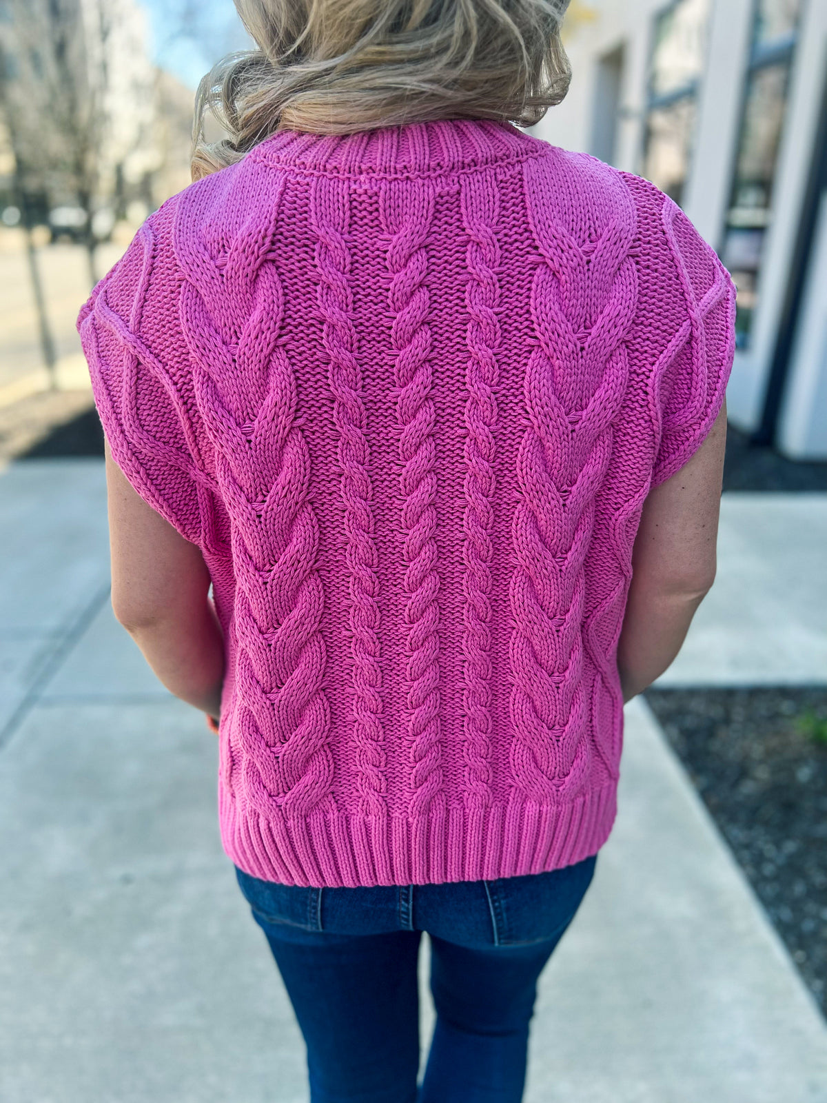 Pink Entro Bow Vest