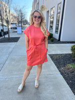 Salmon Umgee Dress