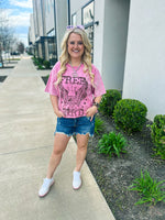 Pink Free Bird Tee