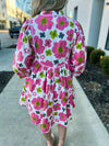 Pink Entro Babydoll Dress