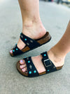 Black Southwest Sandals