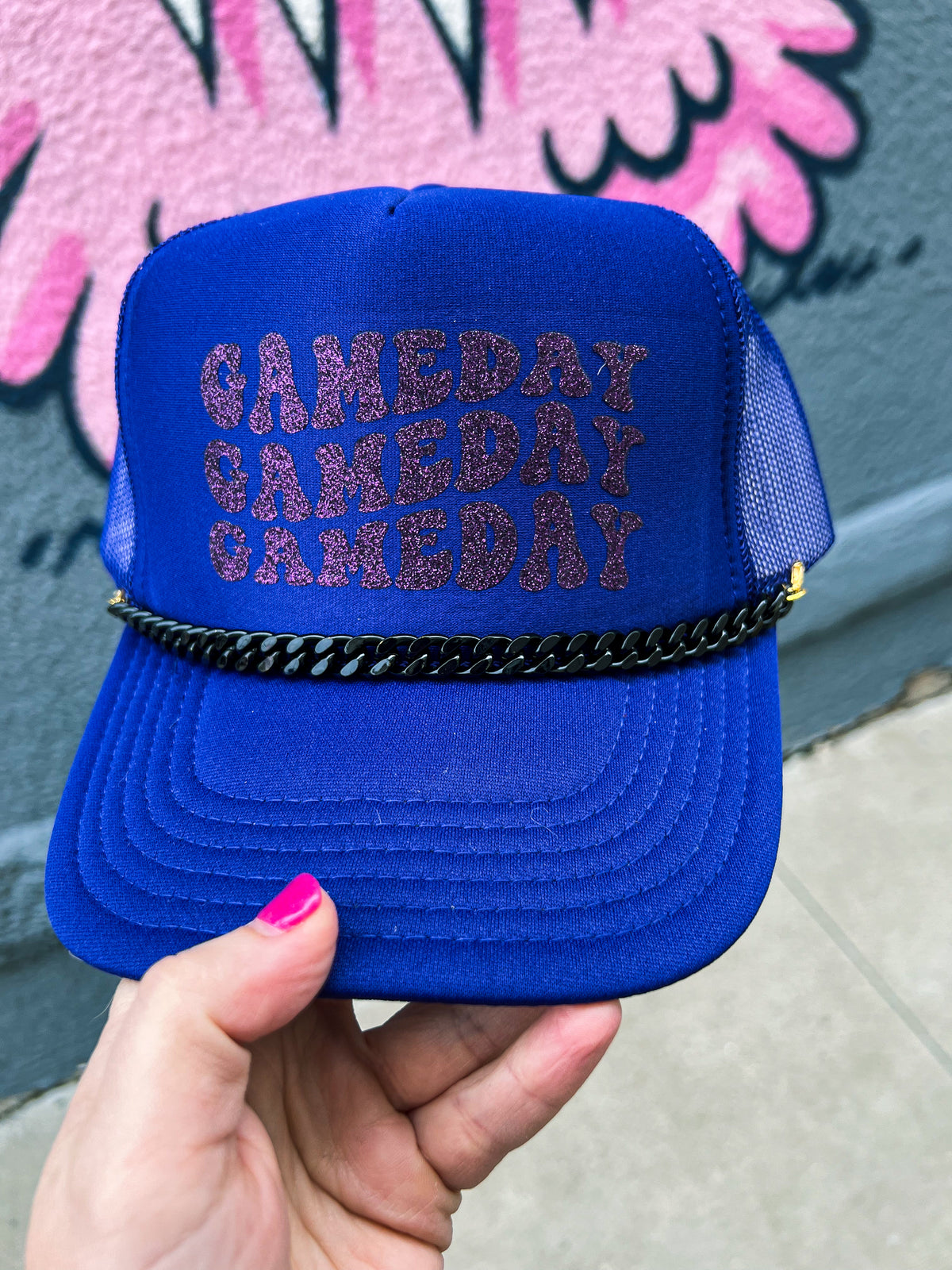 Purple Gameday Cap