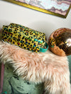 Cheeky's Rainbow Cowhide Makeup Bag