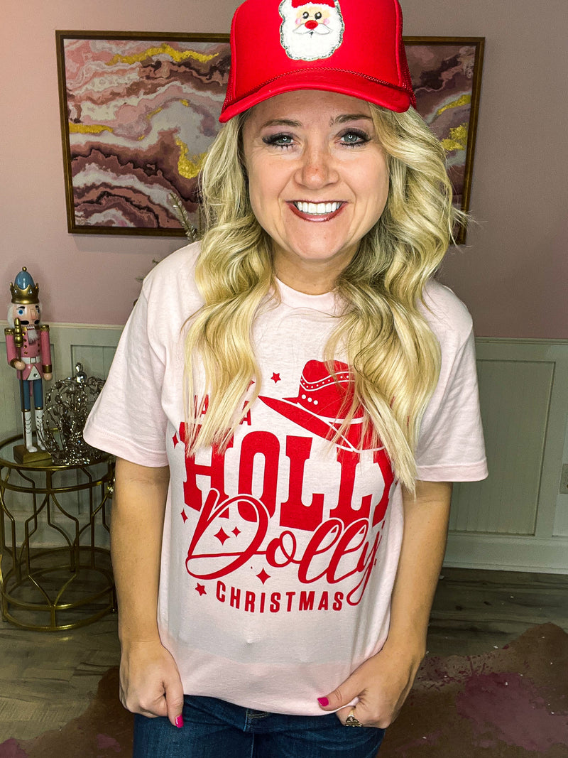 Pink Christmas Tee