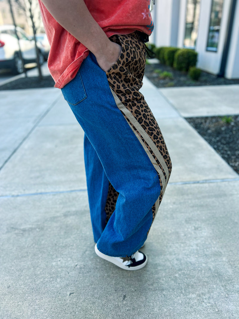 Bibi Leopard Jeans