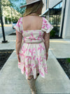 Creme Bow Dress-Davi & Dani
